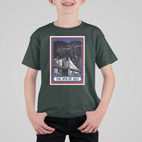 The 4th Of July T Shirt For Kid Vintage Tarot Card Dark Magic USA Fireworks - Wonder Print Shop