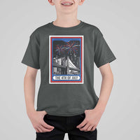 The 4th Of July T Shirt For Kid Vintage Tarot Card Dark Magic USA Fireworks - Wonder Print Shop
