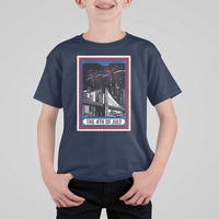 The 4th Of July T Shirt For Kid Vintage Tarot Card Dark Magic USA Fireworks - Wonder Print Shop