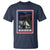 The 4th Of July T Shirt Vintage Tarot Card Dark Magic USA Fireworks - Wonder Print Shop