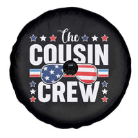Funny The Cousin Crew 4th Of July Spare Tire Cover Patriotic American Family Matching - Wonder Print Shop
