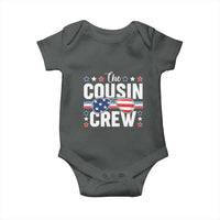 Funny The Cousin Crew 4th Of July Baby Onesie Patriotic American Family Matching - Wonder Print Shop