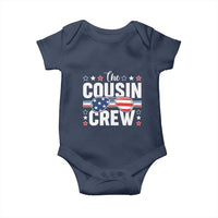 Funny The Cousin Crew 4th Of July Baby Onesie Patriotic American Family Matching - Wonder Print Shop