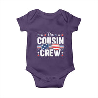 Funny The Cousin Crew 4th Of July Baby Onesie Patriotic American Family Matching - Wonder Print Shop