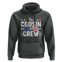 Funny The Cousin Crew 4th Of July Hoodie Patriotic American Family Matching - Wonder Print Shop