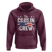 Funny The Cousin Crew 4th Of July Hoodie Patriotic American Family Matching - Wonder Print Shop