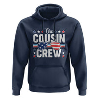 Funny The Cousin Crew 4th Of July Hoodie Patriotic American Family Matching - Wonder Print Shop
