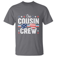 Funny The Cousin Crew 4th Of July T Shirt Patriotic American Family Matching - Wonder Print Shop