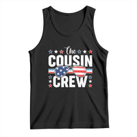 Funny The Cousin Crew 4th Of July Tank Top Patriotic American Family Matching - Wonder Print Shop