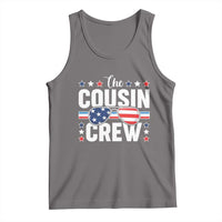 Funny The Cousin Crew 4th Of July Tank Top Patriotic American Family Matching - Wonder Print Shop