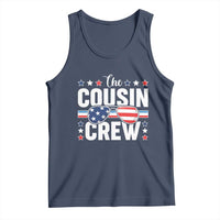Funny The Cousin Crew 4th Of July Tank Top Patriotic American Family Matching - Wonder Print Shop