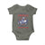 Funny 4th of July Western Cowboy Baby Onesie America Land Of The Yee Home Of The Haw - Wonder Print Shop