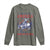 Funny 4th of July Western Cowboy Long Sleeve Shirt America Land Of The Yee Home Of The Haw - Wonder Print Shop