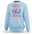 Funny 4th of July Western Cowboy Sweatshirt America Land Of The Yee Home Of The Haw - Wonder Print Shop