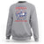 Funny 4th of July Western Cowboy Sweatshirt America Land Of The Yee Home Of The Haw - Wonder Print Shop
