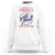 Funny 4th of July Western Cowboy Sweatshirt America Land Of The Yee Home Of The Haw - Wonder Print Shop