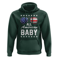 Funny All American Baby 4th Of July Hoodie Family Matching Sunglasses - Wonder Print Shop