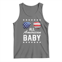 Funny All American Baby 4th Of July Tank Top Family Matching Sunglasses - Wonder Print Shop