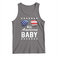 Funny All American Baby 4th Of July Tank Top Family Matching Sunglasses - Wonder Print Shop
