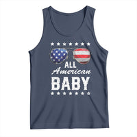 Funny All American Baby 4th Of July Tank Top Family Matching Sunglasses - Wonder Print Shop