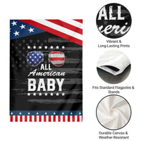 Funny All American Baby 4th Of July Garden Flag Family Matching Sunglasses