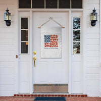 Funny 4th Of July Pregnancy Announcement Garden Flag Growing An American Baby USA Flag Flowers - Wonder Print Shop