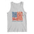 Funny 4th Of July Pregnancy Announcement Tank Top Growing An American Baby USA Flag Flowers - Wonder Print Shop