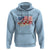 Funny 4th Of July Pregnancy Announcement Hoodie Growing An American Baby USA Flag - Wonder Print Shop
