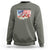 Funny 4th Of July Pregnancy Announcement Sweatshirt Growing An American Baby USA Flag - Wonder Print Shop