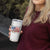 Funny 4th Of July Pregnancy Announcement Tumbler Cup Growing An American Baby USA Flag - Wonder Print Shop