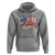 Funny 4th Of July Land Of The Free Because Of The Brave Hoodie American Flag Flowers - Wonder Print Shop