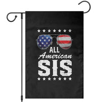 Funny All American Sis 4th Of July Garden Flag Family Matching Sunglasses - Wonder Print Shop