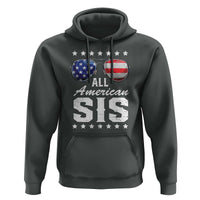 Funny All American Sis 4th Of July Hoodie Family Matching Sunglasses - Wonder Print Shop