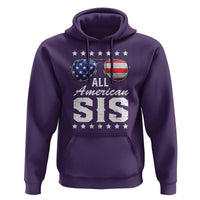 Funny All American Sis 4th Of July Hoodie Family Matching Sunglasses - Wonder Print Shop