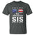 Funny All American Sis 4th Of July T Shirt Family Matching Sunglasses - Wonder Print Shop