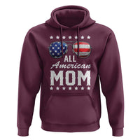 Funny All American Mom 4th Of July Hoodie Family Matching Sunglasses - Wonder Print Shop