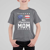 Funny All American Mom 4th Of July T Shirt For Kid Family Matching Sunglasses - Wonder Print Shop