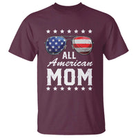 Funny All American Mom 4th Of July T Shirt Family Matching Sunglasses - Wonder Print Shop