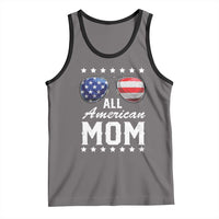 Funny All American Mom 4th Of July Tank Top Family Matching Sunglasses - Wonder Print Shop
