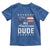 Funny All American Dude 4th Of July Toddler T Shirt Family Matching Sunglasses - Wonder Print Shop