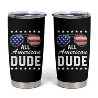 Funny All American Dude 4th Of July Tumbler Cup Family Matching Sunglasses - Wonder Print Shop