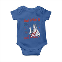 Red White and Not Really Feeling It Baby Onesie 4th of July Feminist Statue Of Liberty