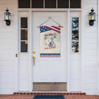Red White and Not Really Feeling It Patriotic Garden Flag 4th of July Feminist Statue Of Liberty