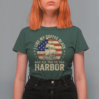 I Like My Coffee Black And My Tea In The Harbor T Shirt For Women Funny US History