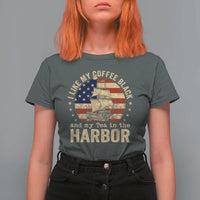 I Like My Coffee Black And My Tea In The Harbor T Shirt For Women Funny US History