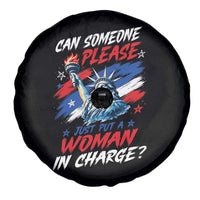 Can Someone Please Just Put A Woman in Charge Spare Tire Cover 4th of July Feminist