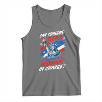 Can Someone Please Just Put A Woman in Charge Tank Top 4th of July Feminist