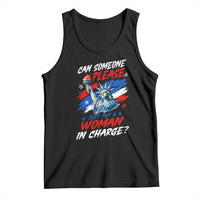 Can Someone Please Just Put A Woman in Charge Tank Top 4th of July Feminist