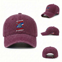 Can Someone Please Just Put A Woman in Charge Washed Cotton Baseball Cap 4th of July Feminist