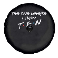 10th Birthday Spare Tire Cover The One Where I Turn Ninety Funny TV Series Bday